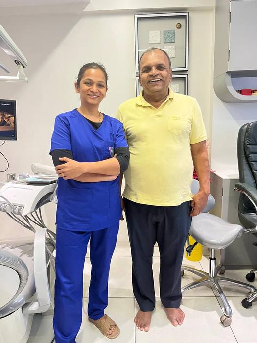 All smiles after treatment
